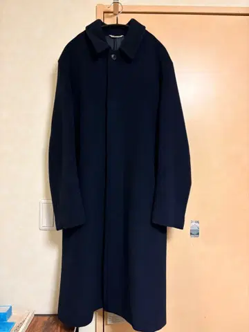 AURALEE MeltonCoat 네이비