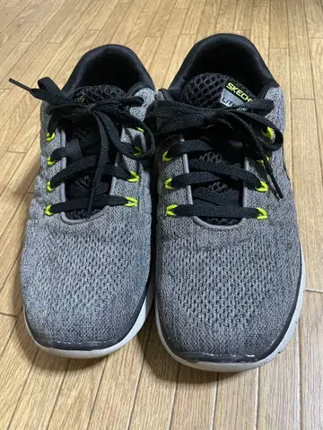 스케쳐스 남성용 스니커즈 US 7.5 그레이 경량