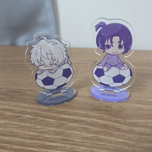 일괄)블루록 미니 아크릴 스탠드 나기 레오 파자마 홍대 팝업