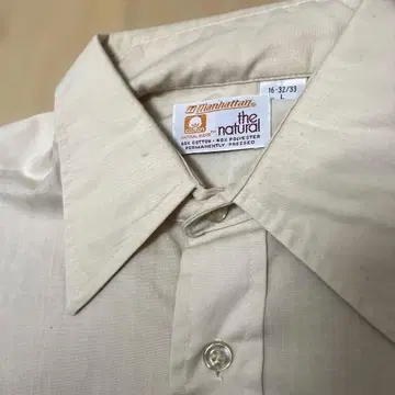 맨해튼 70's 긴팔 셔츠 빈티지