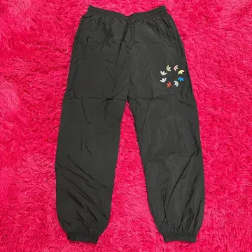 블랙 조거 팬츠 adidas 자수