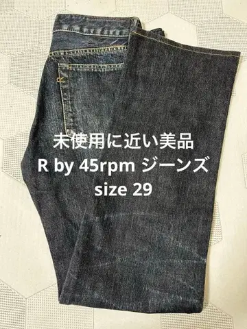 미사용에 가까운 새상품급 R by 45rpm 청바지 size 29