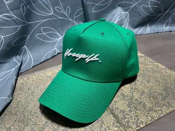 youngla LA 그린 자수 로고 캡