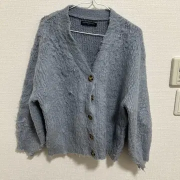 그레이 버튼 가디건 M-L HONEYSUCKLE ROSE