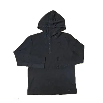 ARMANI EXCHANGE 후드 부착 블랙 후드티 남성용 XL 택 포함
