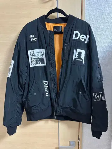 B ONE SOUL 블랙 MA-1 자켓