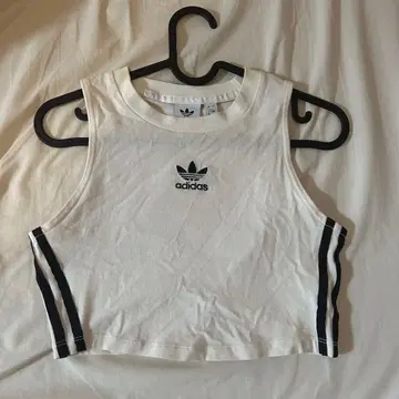 adidas 화이트 탱크탑 M