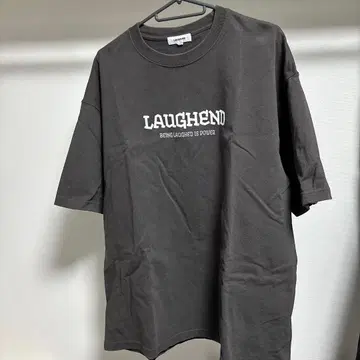 LAUGHEND 블랙 T셔츠 XL 사이즈