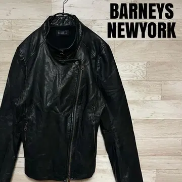 BARNEYS NEW YORK 램 가죽 자켓 라이더 양가죽