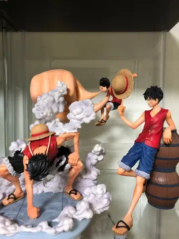 원피스 루피 피규어 3체 세트