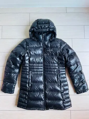 몽벨 다운 EX900 여성용 사이즈 M 미 실루엣