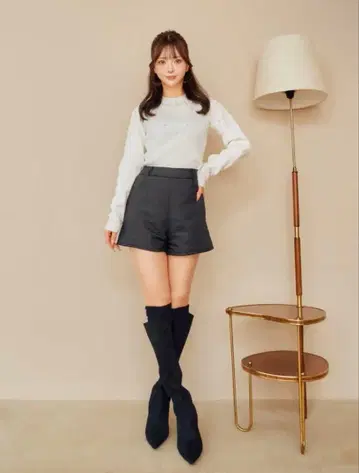 darich 퀼팅 숏팬츠 M BLK