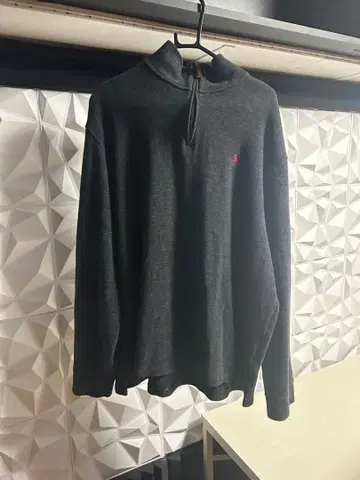 랄프 로렌 하프 지퍼