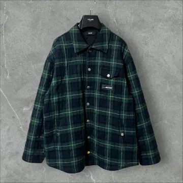 [ EGONlab. ] 21AW 체크 퀼팅 셔츠 자켓