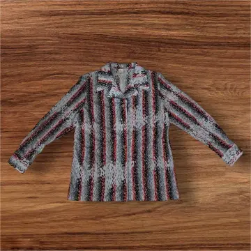 스트라이프 디자인 테일러드 자켓