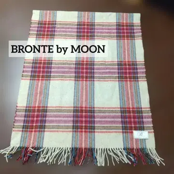 BRONTEbyMOON 대형 메리노 라무즈 울 100% 체크 스톨 머플러