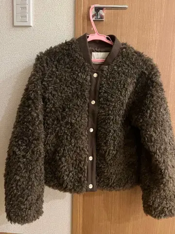 새상품급 nano universe 보아 자켓 브라운