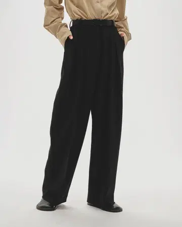 todayful / Bonding Wide Trousers