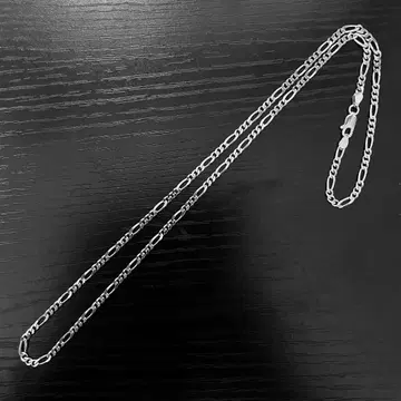 SILVER925 실버 피가로 체인 목걸이 50cm
