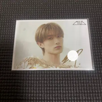 M!LK 야마나카 유타로 브로마이드 50번째 사인