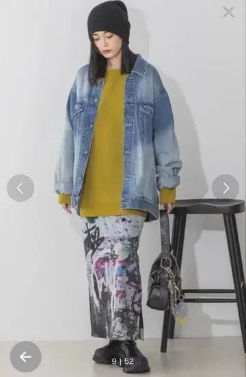 JEANASIS 지나시스 루즈 G 데님 자켓