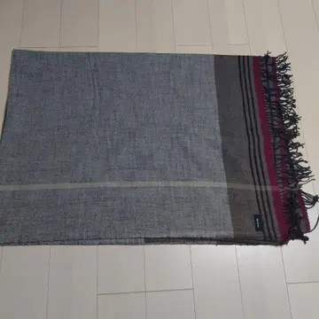 [ 미사용 새상품 ] pas de calais 스톨 숄 그레이 보르도