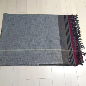 [ 미사용 새상품 ] pas de calais 스톨 숄 그레이 보르도