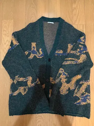 ZARA 모헤어 니트 가디건 L