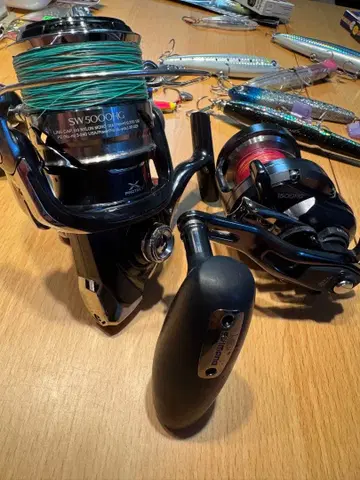 시마노 21 트윈파워 19 오시아지거 F 커스텀 세트