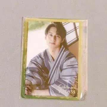 다치바나 유우타 츠지리 마루야마 젤라토 콜라보 클리어 카드