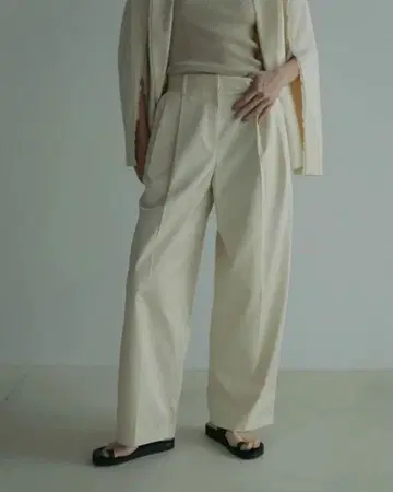 anuke / Satin Wide Pants