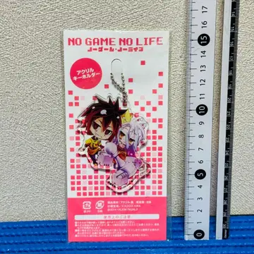 노 게임 노 라이프 공 백색 아크릴 키링 w