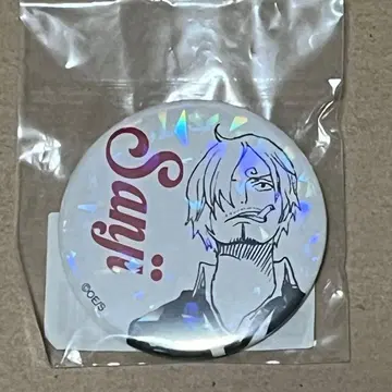 원피스 올스타 캔뱃지 상디 미개봉 홀로그램