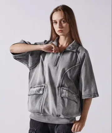 빈티지 블랙 아쉬 T셔츠 L 사이즈