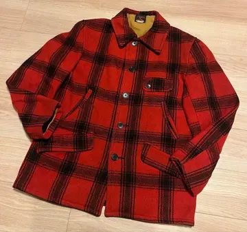 50s sears J.C.Higgins 울 매키노 블록 체크