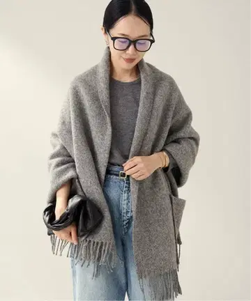 Plage 라푸안칸쿨리 POCKET SHAWL UNI 숄