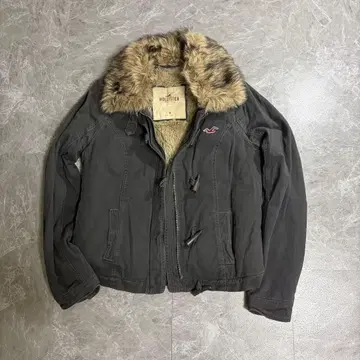 y2k 00s 홀리스터 그런지 퍼 자켓 헤이세이 갸루