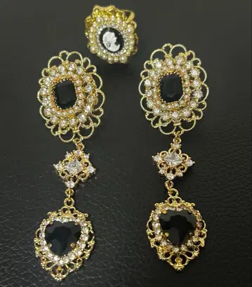 croix 핸드메이드 귀걸이 반지