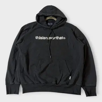 thisisneverthat 블랙 후드티 XL