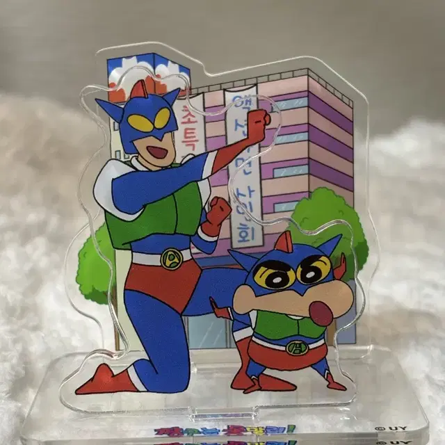 짱구 액션 가면 아크릴 스탠드 디오라마