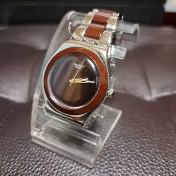 작동 중 swatch IRONY 빈티지 손목시계