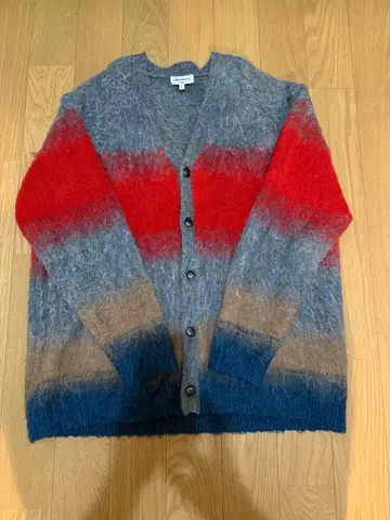 AMERICAN RAG CIE 샤기 니트 가디건 L