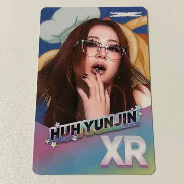 LE SSERAFIM 도쿄돔 RHYTHM HIVE 트레이딩 카드 윤진