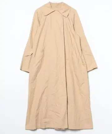 베이지 롱 코트