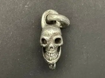 레어! 마루즈 G 각인 가보라토리 생전 피스 해피 스컬 펜던트 탑