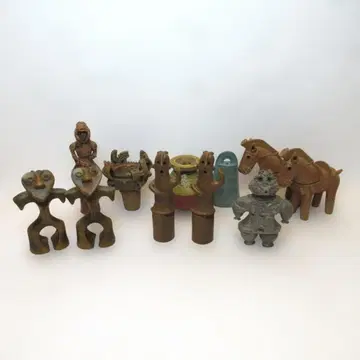 역사 뮤지엄 하니와 토우 + 토기 & 청동기 캡슐 컬렉션 11개 모음