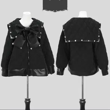 Dimmoire 퀼팅 세일러 자켓