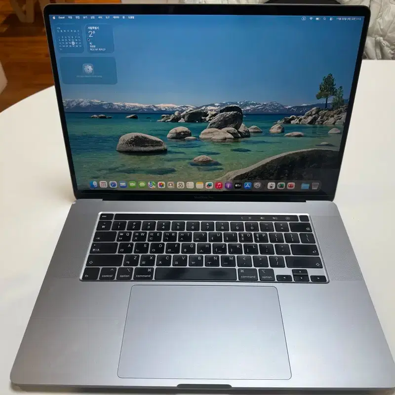 맥북 프로 16인치 스페이스그레이 중급형(SSD 512GB, 박