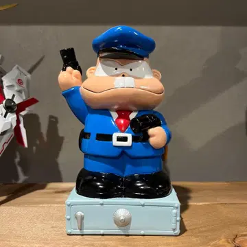 빈티지 토이 쇼와 레트로 천재 바카본 본칸 피규어 저금통