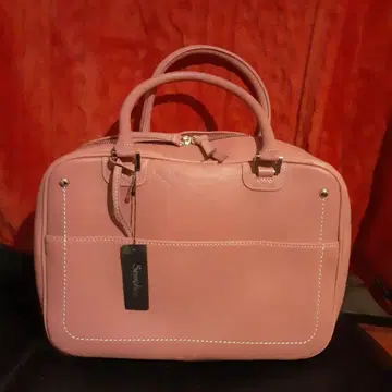 천연 가죽 핸드백